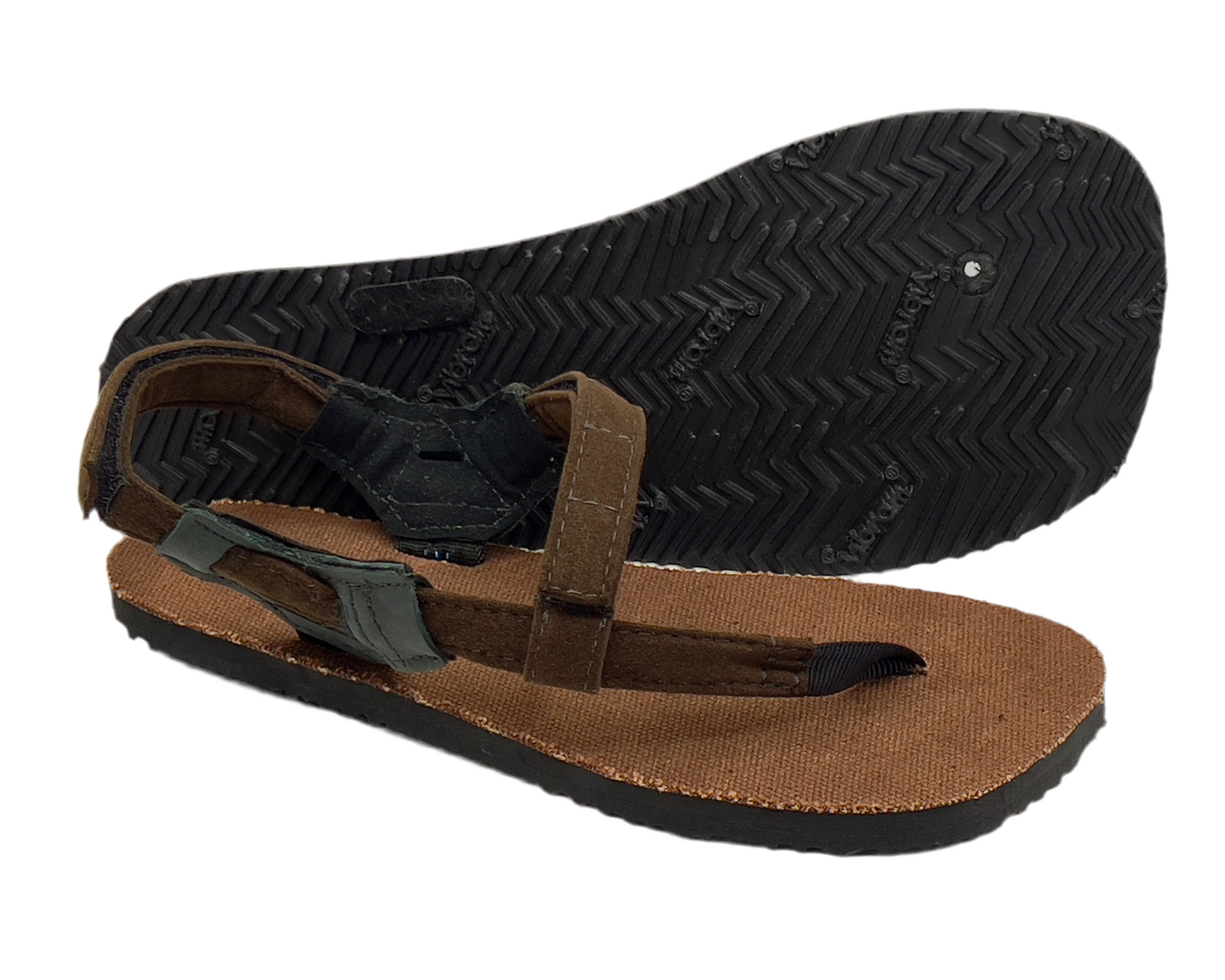 All-Terrain BlackBear 12mm - Brown Hemp - Toetem Sandals