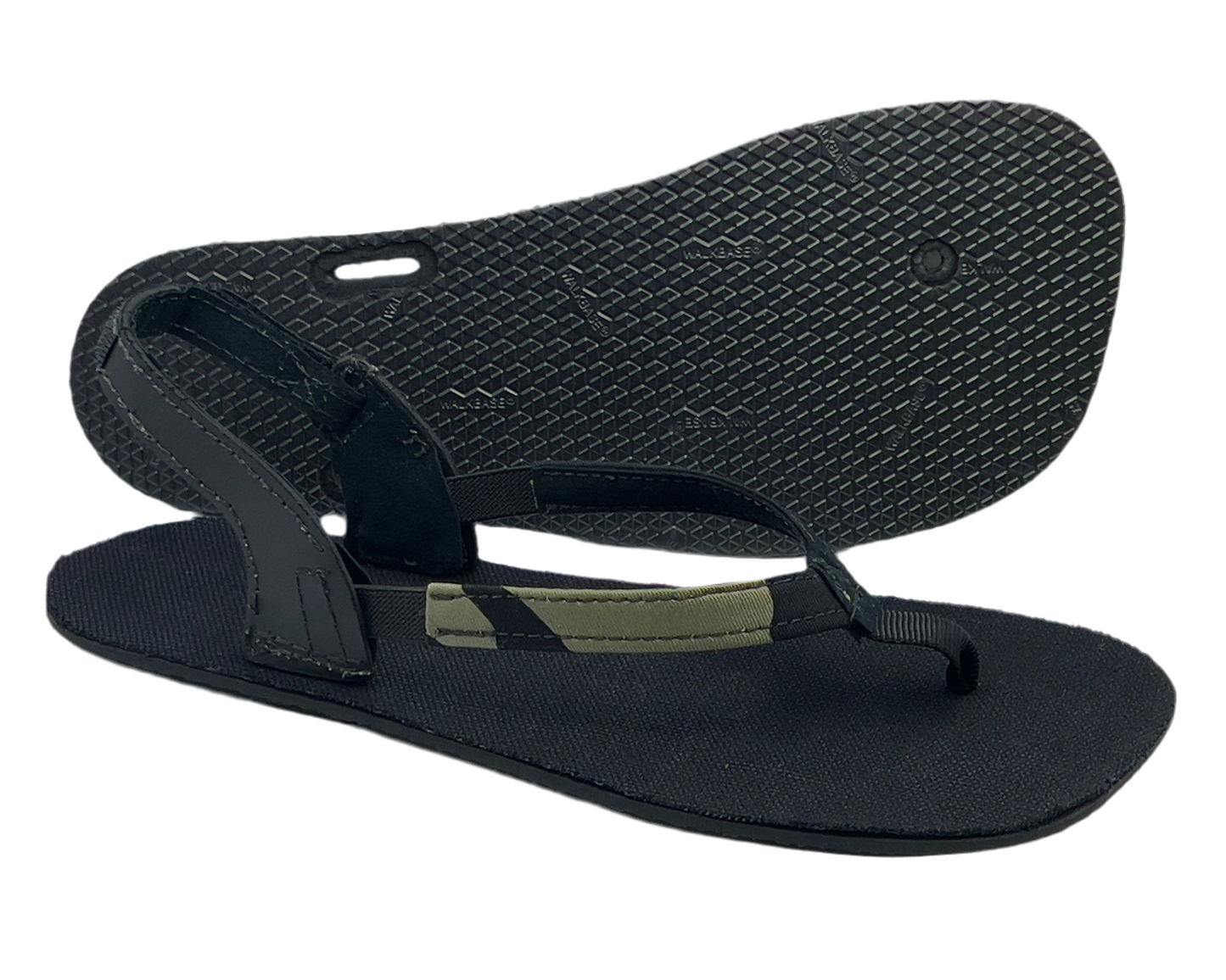 OSEM Vapor Black Hemp - Toetem Sandals