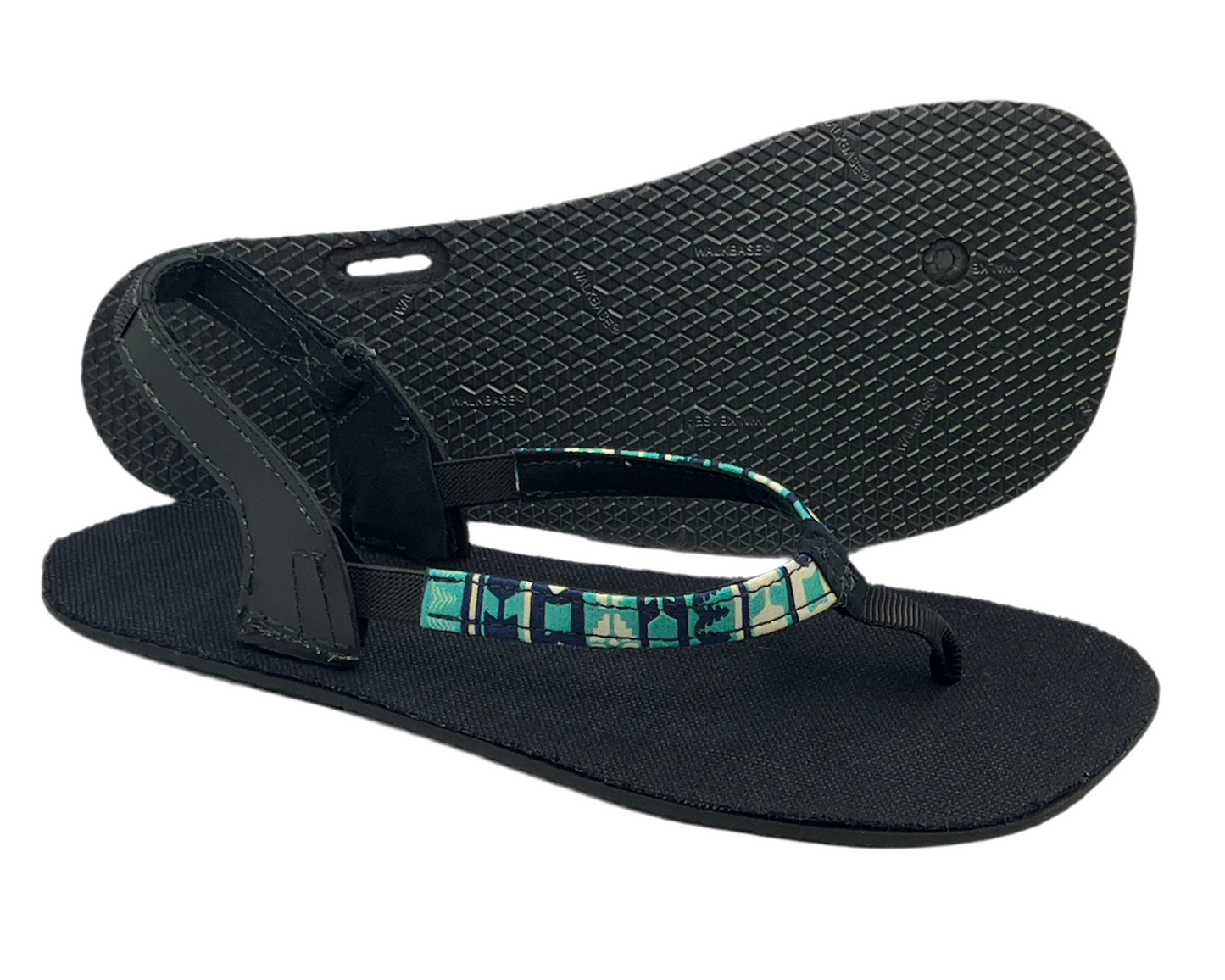OSEM Vapor Black Hemp - Toetem Sandals