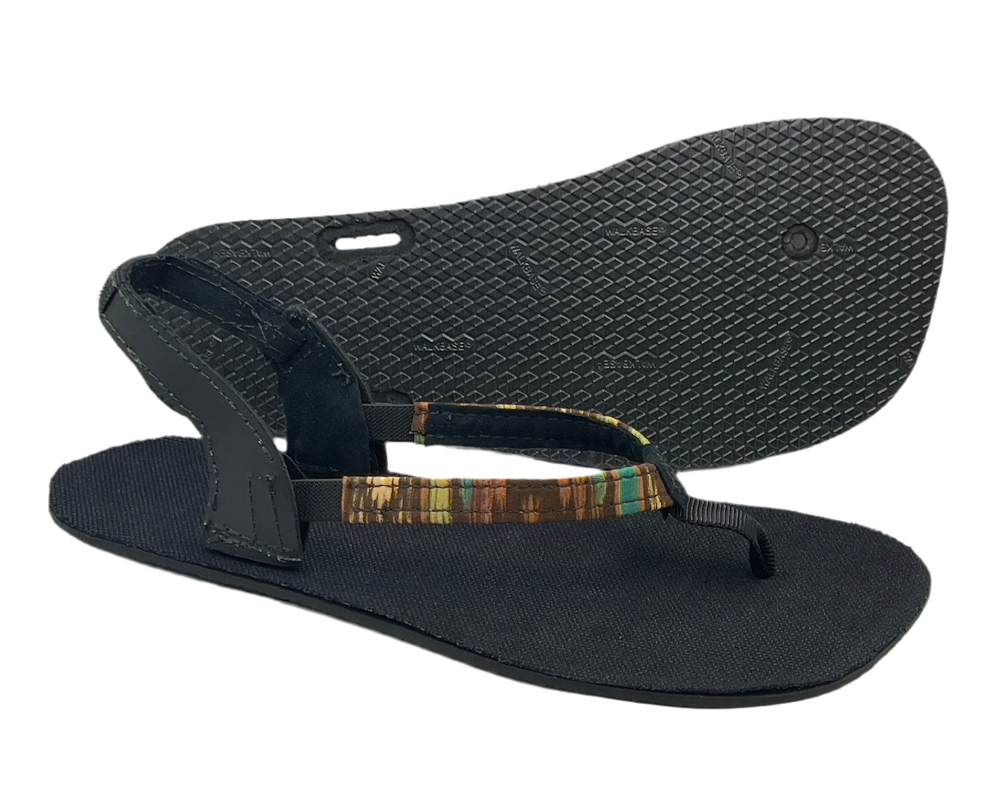 OSEM Vapor Black Hemp - Toetem Sandals