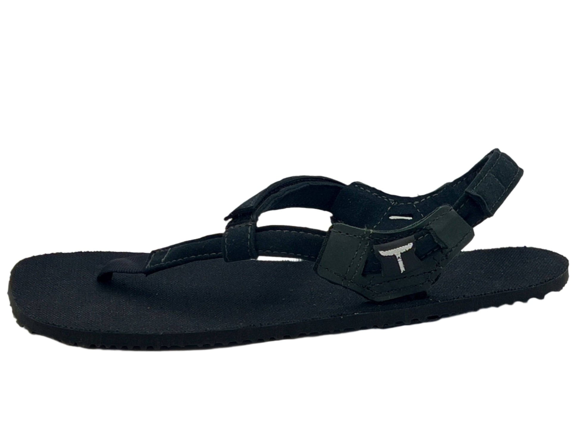 BlackBear Sandals Black Hemp Black Straps