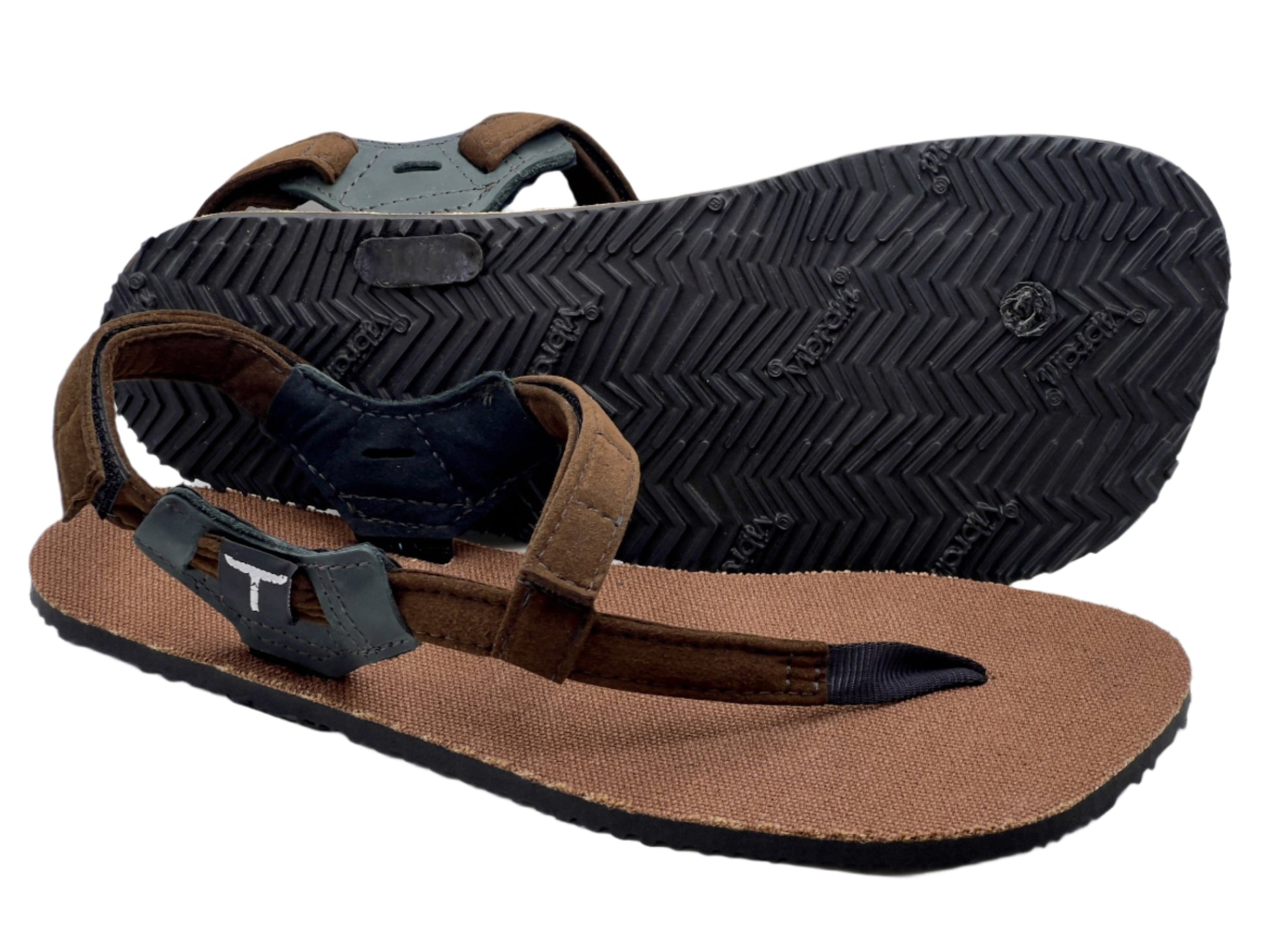BlackBear Brown Hemp 8mm - Brown - Toetem Sandals