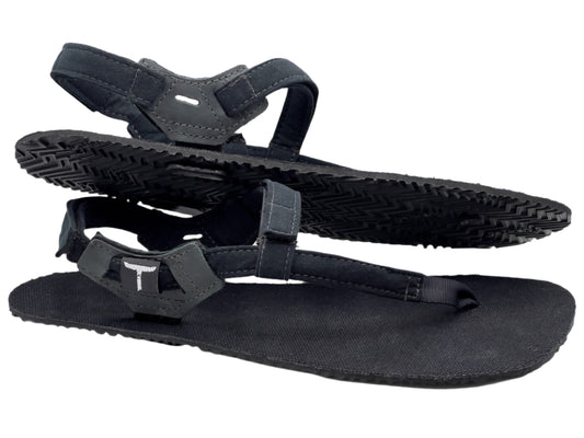 BlackBear Black Hemp 5mm - Black - Toetem Sandals