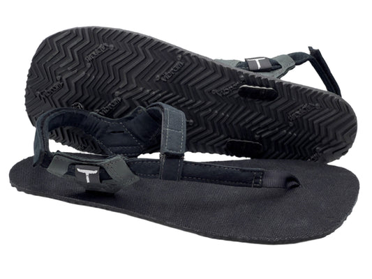 BlackBear Black Hemp 5mm - Black - Toetem Sandals