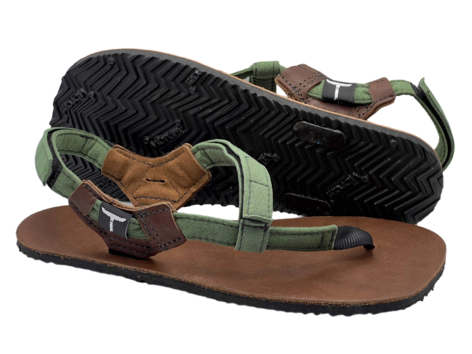 ALPHA BlackBear 8mm - Green - Toetem Sandals