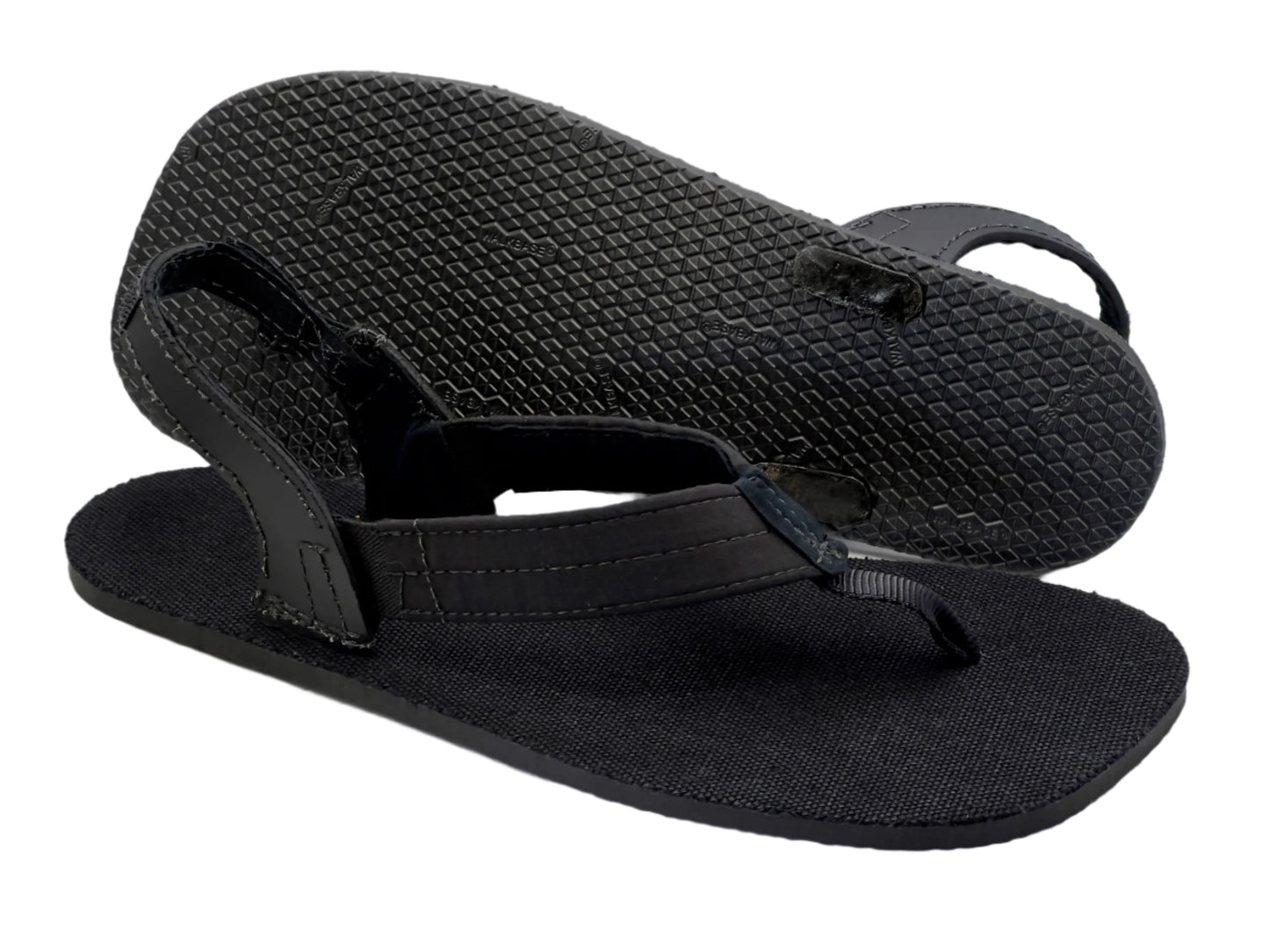 OSEM Classic Black Hemp - Toetem Sandals