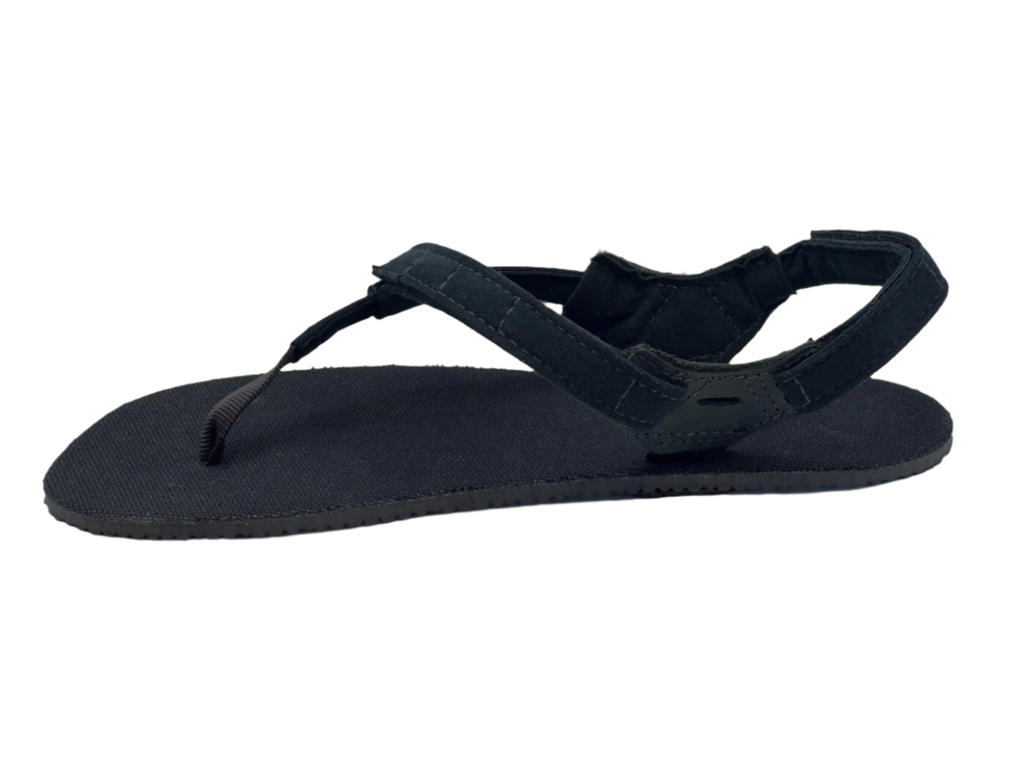 BlackBear Black Hemp 6.5mm - Black - Toetem Sandals