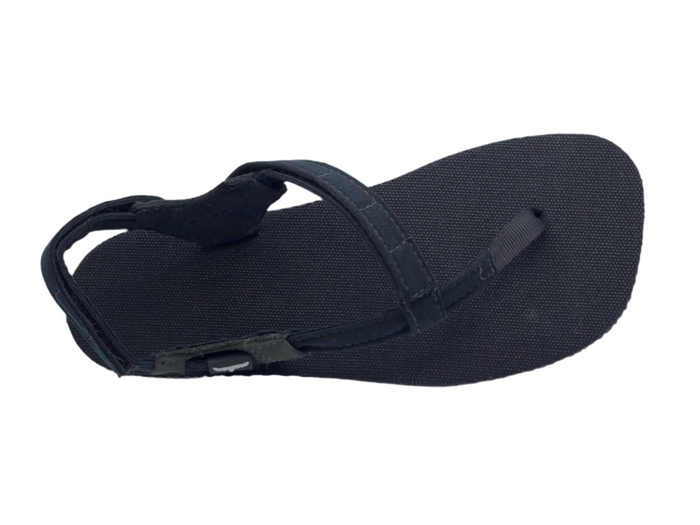 BlackBear Black Hemp 6.5mm - Black - Toetem Sandals