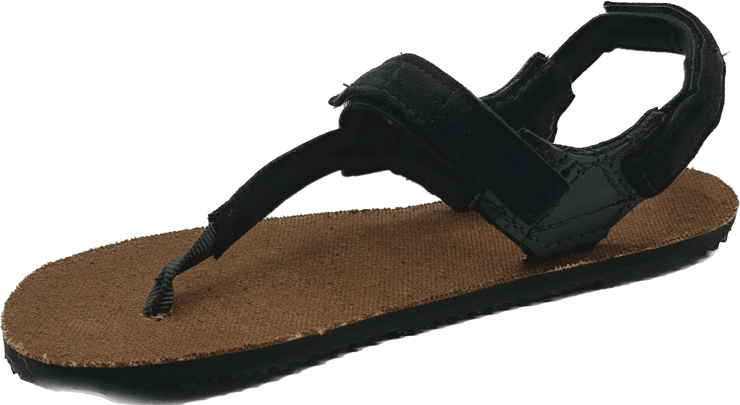 BlackBear Brown Hemp 5mm - Black - Toetem Sandals