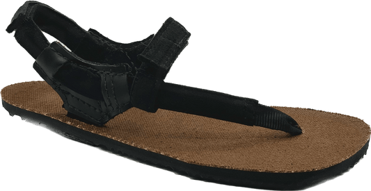 BlackBear Brown Hemp 5mm - Black - Toetem Sandals