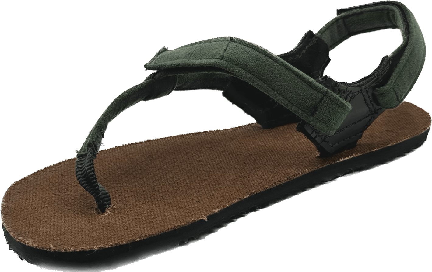 BlackBear Brown Hemp 8mm - Green - Toetem Sandals