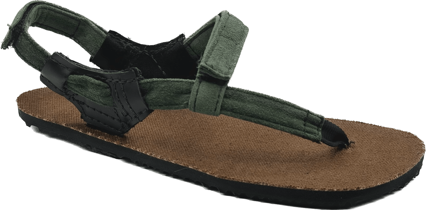 BlackBear Brown Hemp 8mm - Green - Toetem Sandals