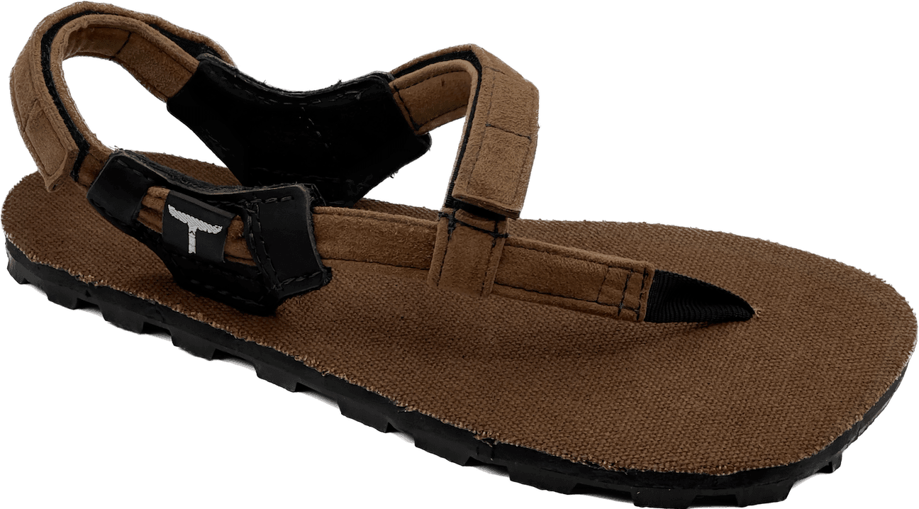 BlackBear Frontier Edition - Brown Hemp - Toetem Sandals
