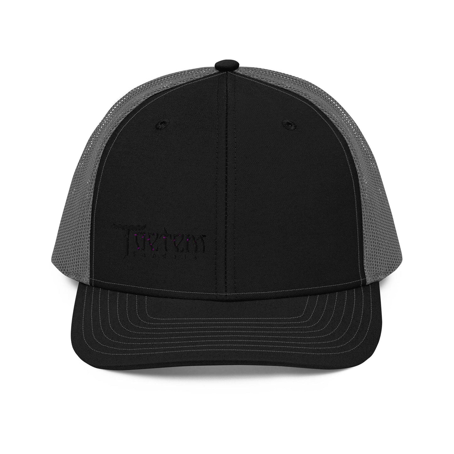 Toetem Logo Black Trucker Hat - Toetem Sandals
