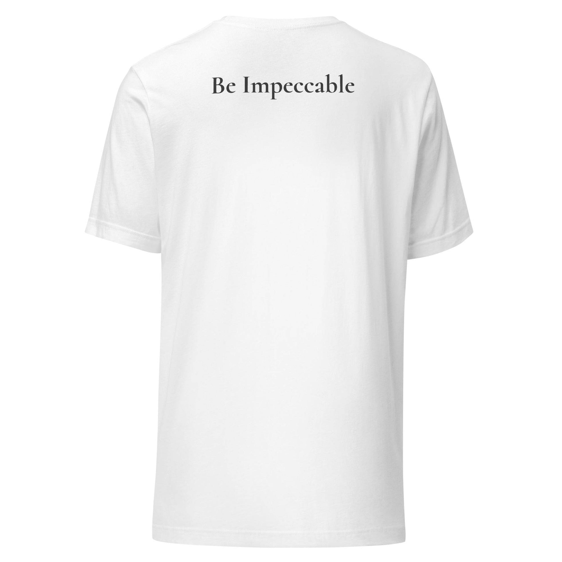 Toetem Be Impeccable Premium 100% USA-Cotton Unisex t-shirt - Toetem Sandals