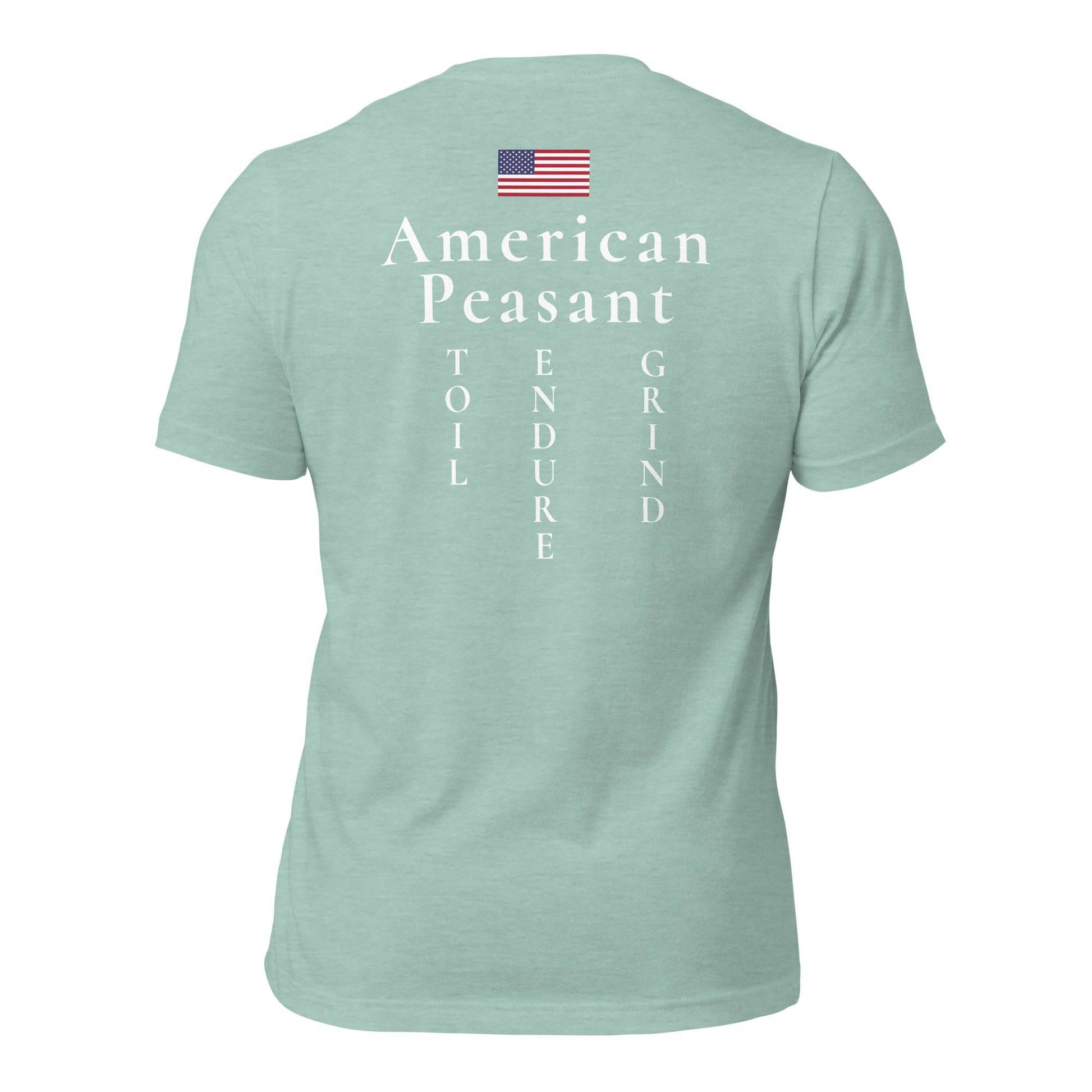 Toil.Grind.Endure. Peasant Unisex t-shirt - Toetem Sandals