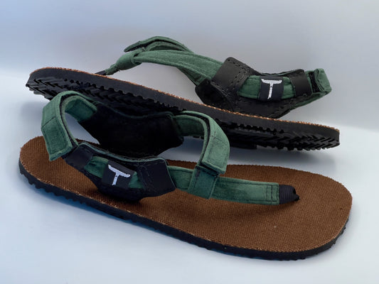 Outlet: Brown Hemp Sandals