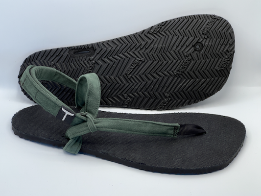 JackRabbit 2.0 Black Hemp - Barefoot 5mm