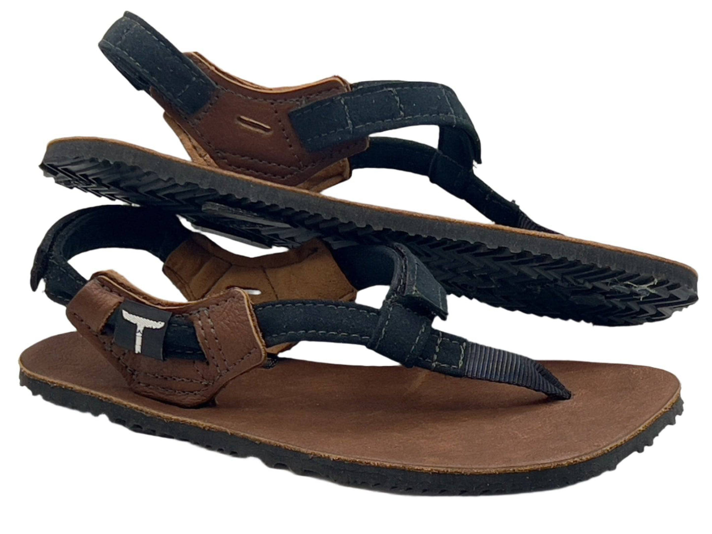 BlackBear Sandals ALPHA Leather Black Straps