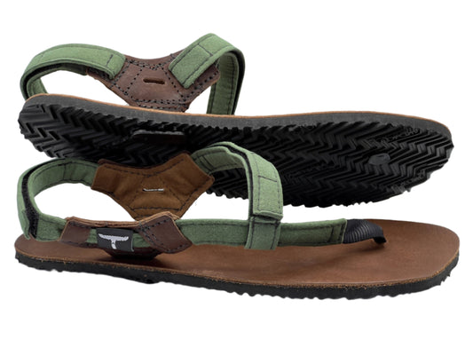 ALPHA BlackBear 8mm - Green - Toetem Sandals