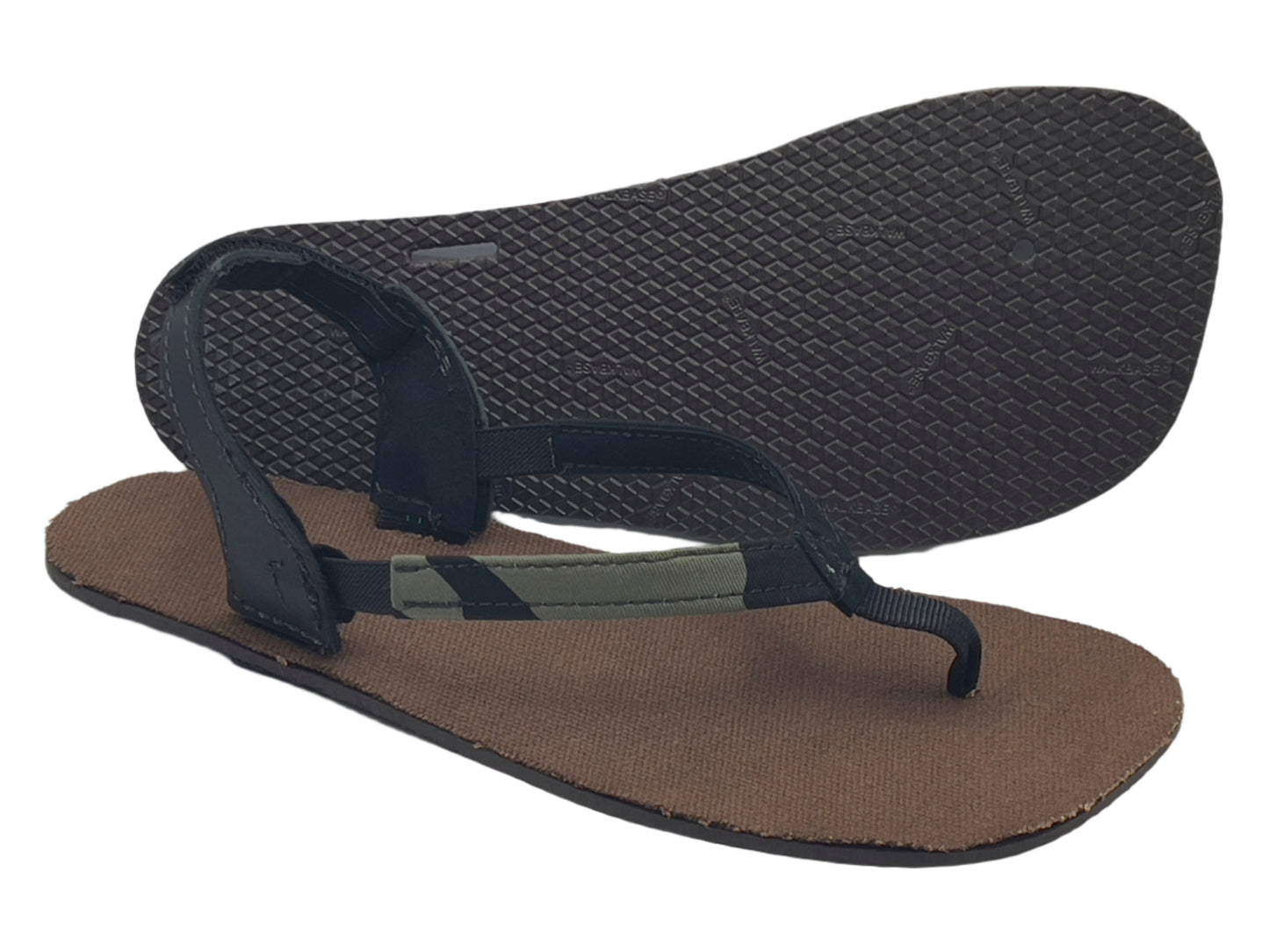 OSEM Vapor Brown Hemp - Toetem Sandals