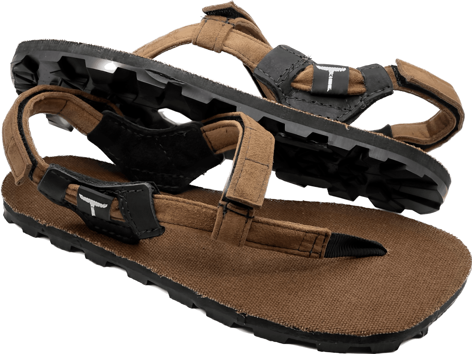 Frontier Hemp BlackBear (brown) - Toetem Sandals