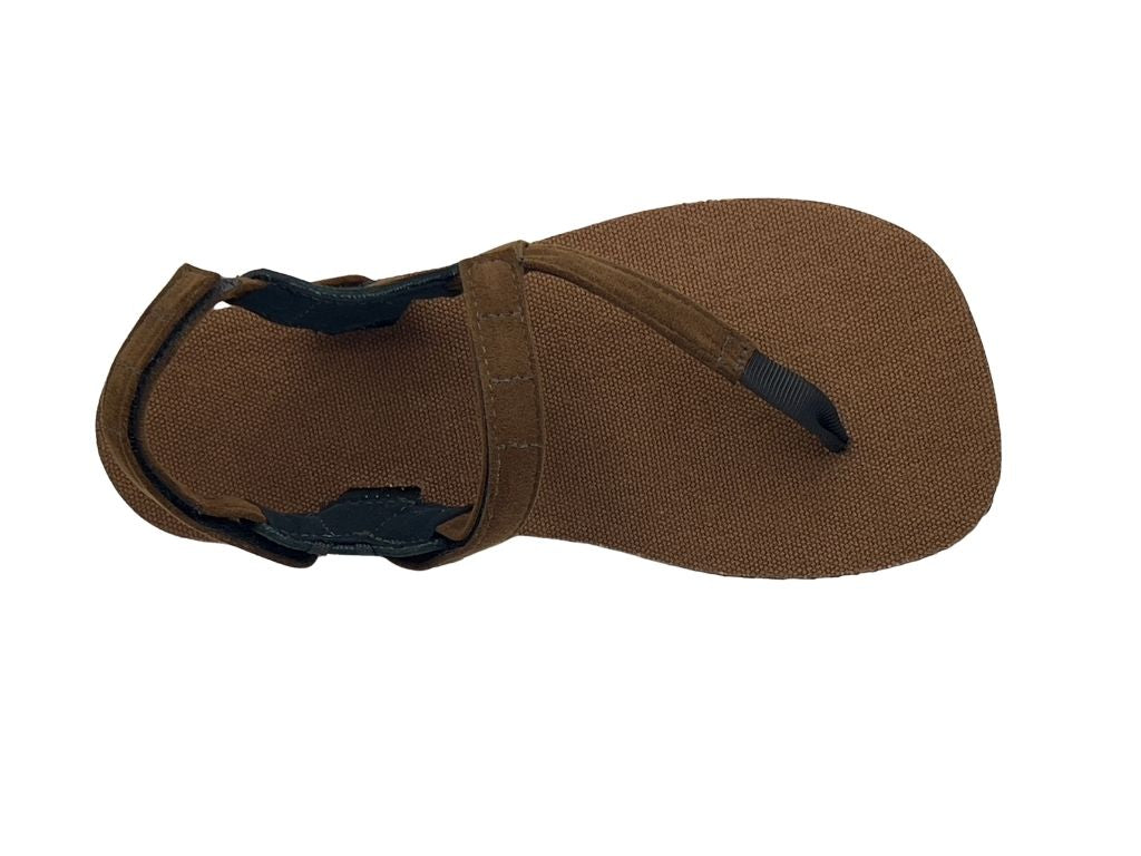 Brown Hemp BlackBear 3.0 Barefoot 5mm - Toetem Sandals