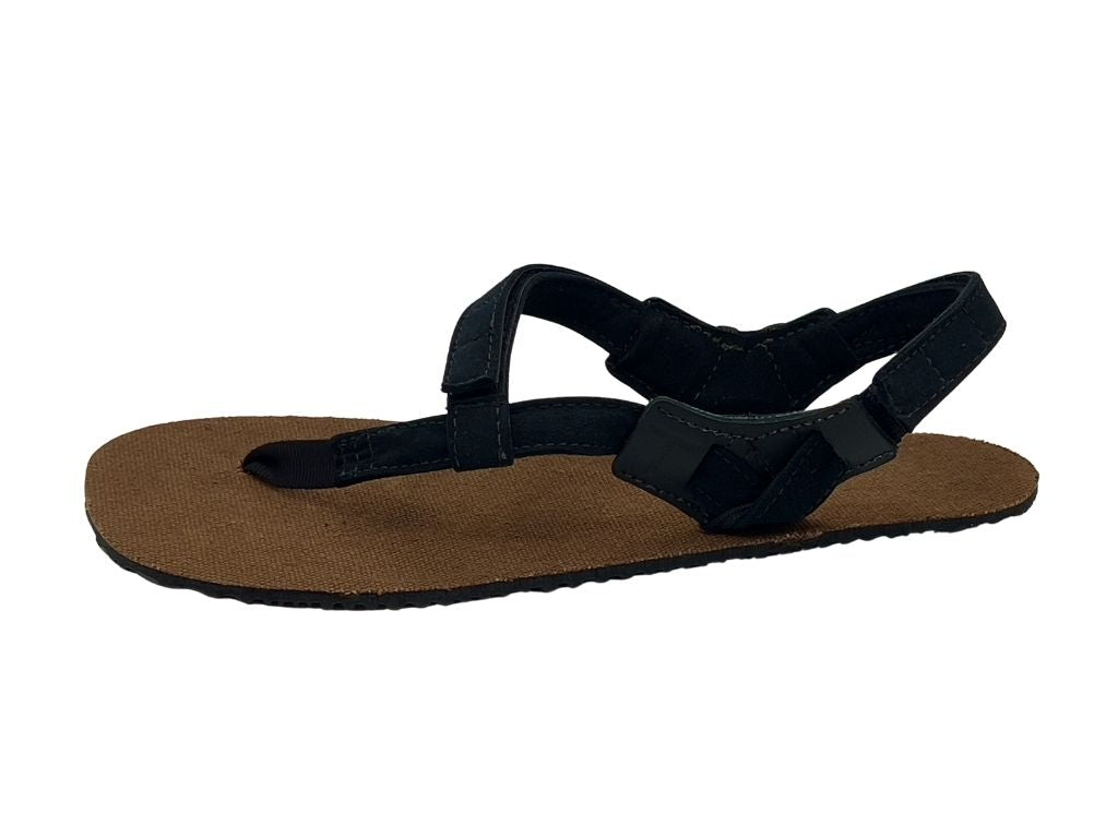 Brown Hemp BlackBear 3.0 Barefoot 5mm - Toetem Sandals