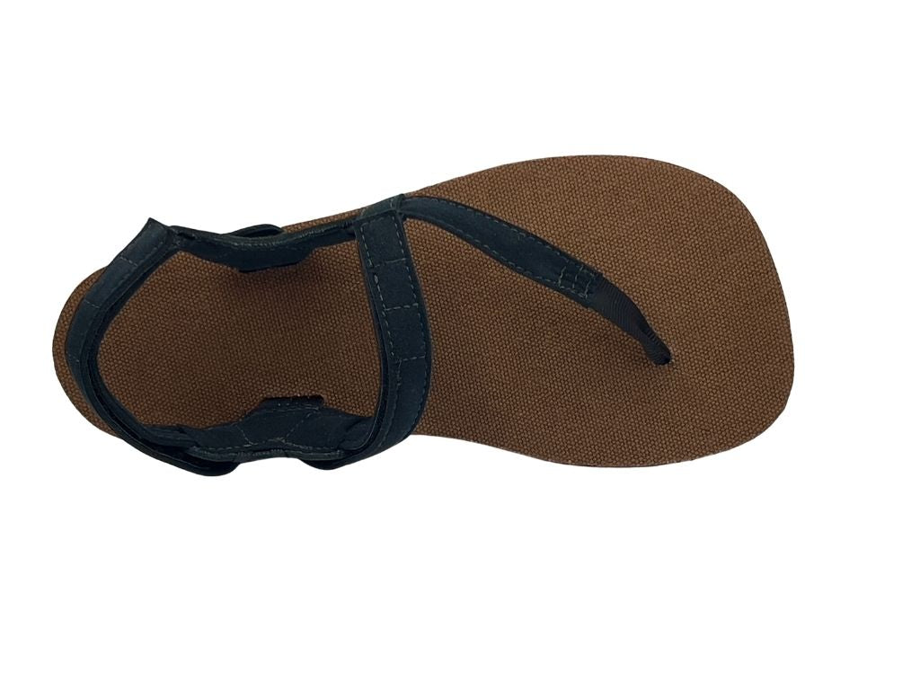 Brown Hemp BlackBear 3.0 Barefoot 5mm - Toetem Sandals