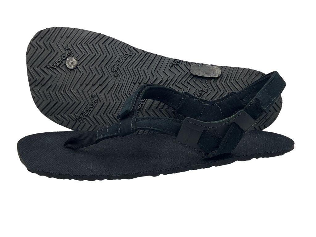 Black Hemp BlackBear 3.0 Barefoot 5mm - Toetem Sandals
