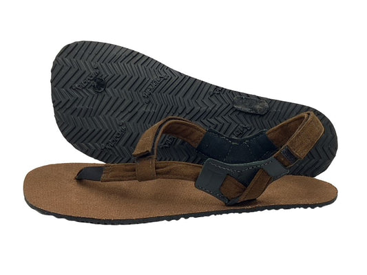 Brown Hemp BlackBear 3.0 Barefoot 5mm - Toetem Sandals