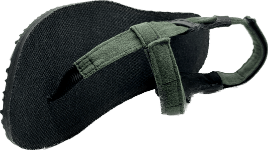 BlackBear Black Hemp 8mm - Green - Toetem Sandals