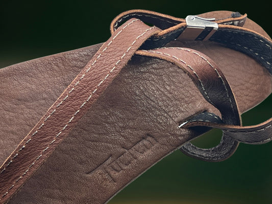 Coherence Grounding Sandals ⏚ Leather Straps - Toetem Sandals