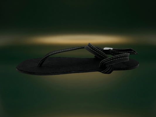 Harmony Grounding Sandals ⏚ Black Hemp