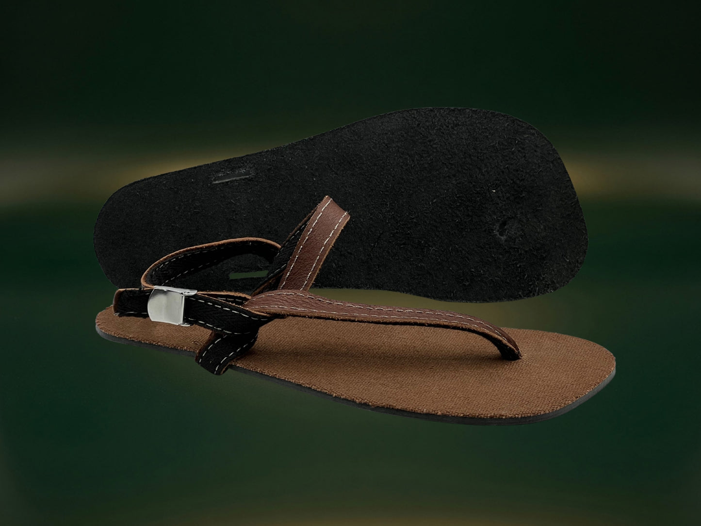 Harmony Grounding Sandals ⏚ Brown Hemp