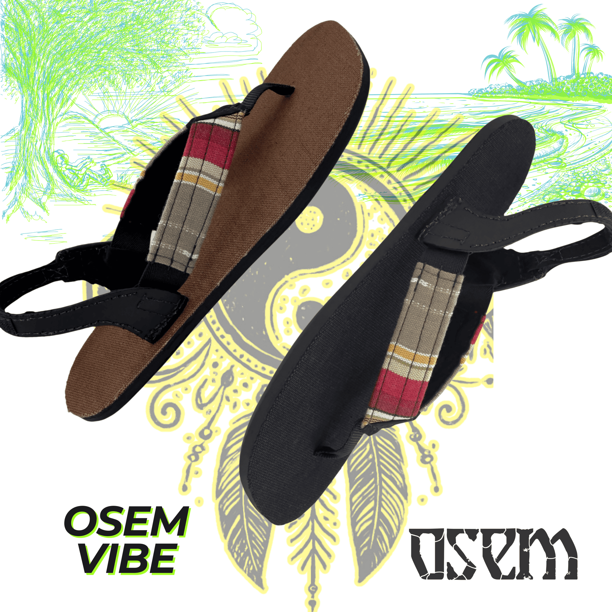 OSEM Vibe - Toetem Sandals