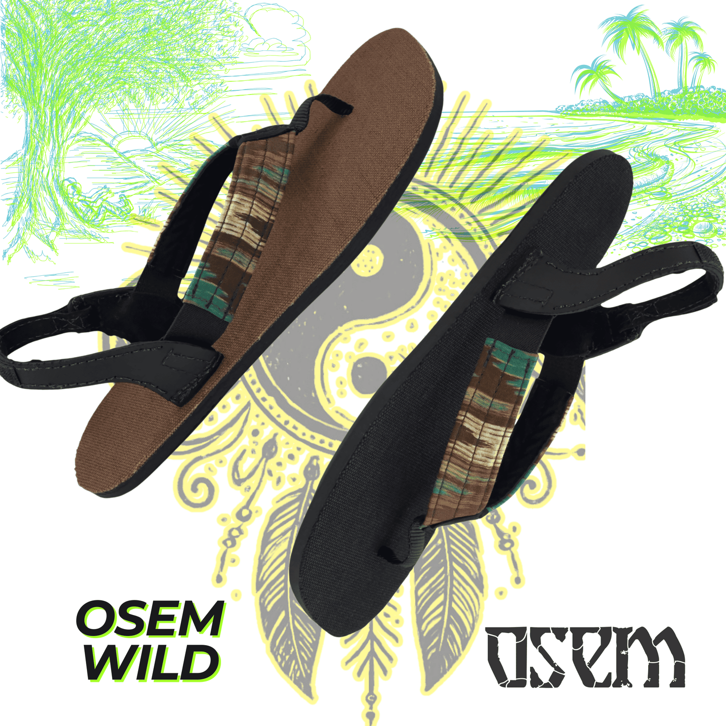 OSEM Wild - Toetem Sandals