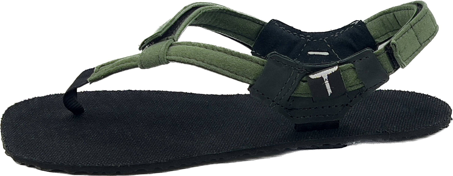 BlackBear Black Hemp 5mm - Green - Toetem Sandals