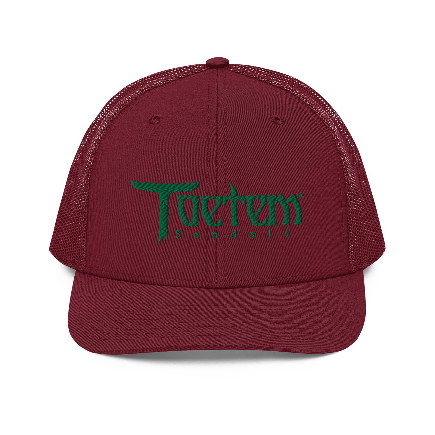 Large Logo Green Trucker Hat