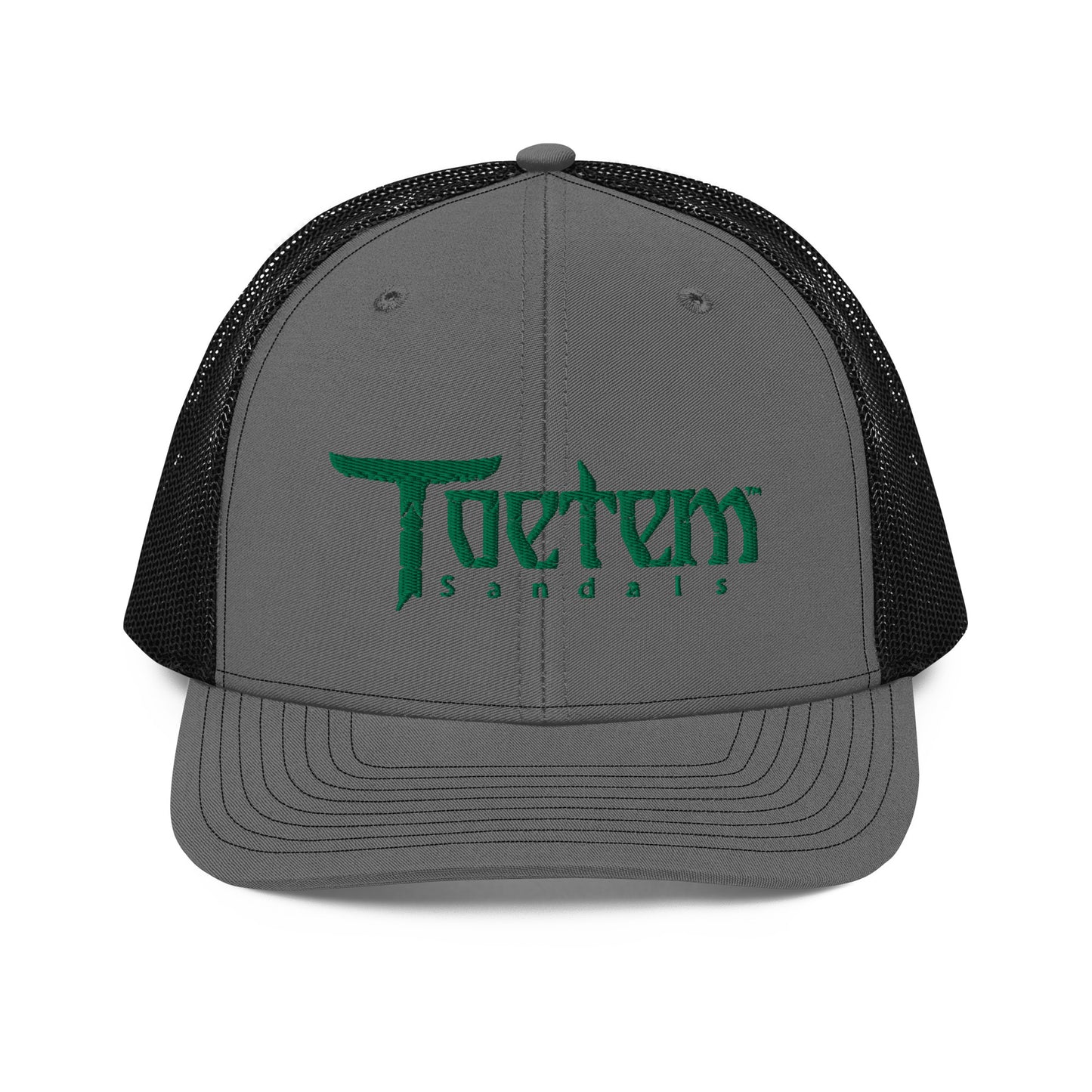 Large Logo Green Trucker Hat