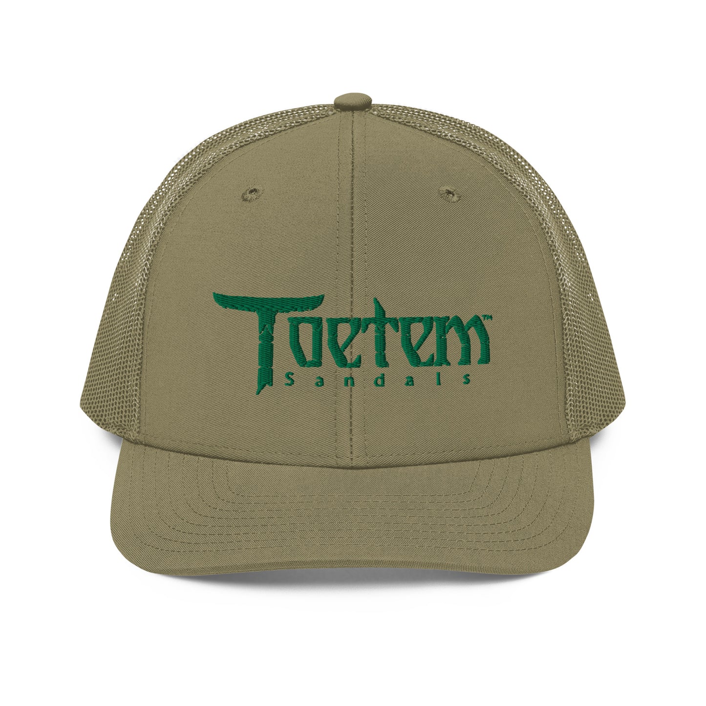 Large Logo Green Trucker Hat