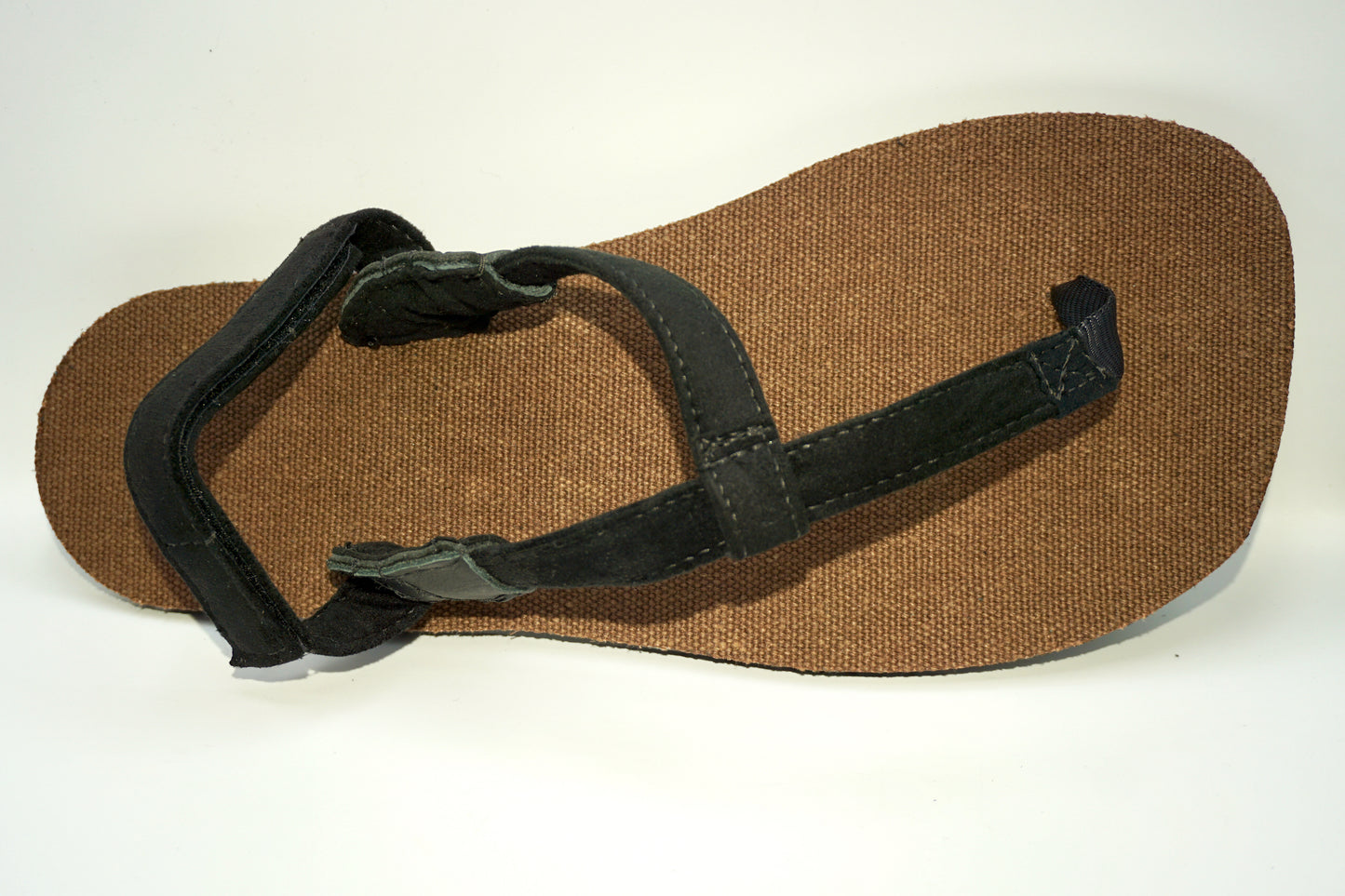 JackRabbit Sandals Barefoot Brown Hemp Footbed