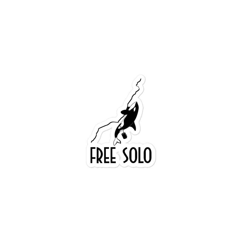 Free Solo Sticker